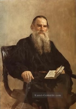  Repin Malerei - Leo Tolstoi russischen Realismus Ilya Repin